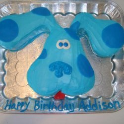Blue's Clues Kids Cake! recipe