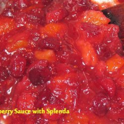 Cranberry Sauce With Apricots and Splenda recipe