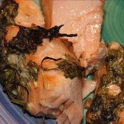 Quick-Fix Salmon With Lime & Coriander (Cilantro) recipe