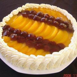 No-Bake Fruit Topped Cheese Cake recipe