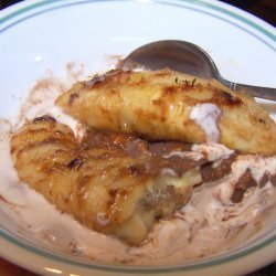 Grilled Bananas over a Klondike Bar! recipe