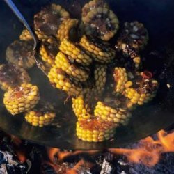 Seared Wheels of Sweet Corn in Indonesian Kecap recipe