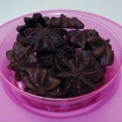 Deep Dark Chocolate Chestnut Cookies, Gluten and Dairy Free recipe
