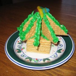 Graham Cracker Christmas Tree Decoration recipe