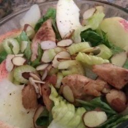 Romaine and Chicken Muscle Salad recipe