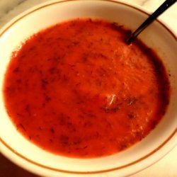 Creamy Beet Soup recipe