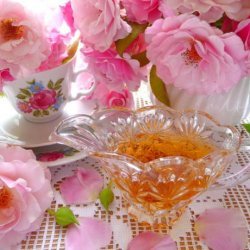Cottage Garden Rose-Petal Syrup (Sweetened Rose Water) recipe