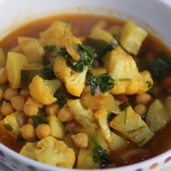 Curried Chickpeas & Potatoes recipe