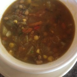 Lentil Veggie Soup recipe