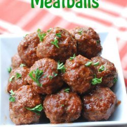 Baked Meatballs recipe