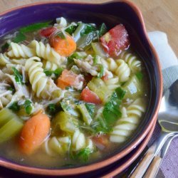 Chicken Rotini Soup recipe