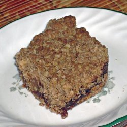 Date and Cherry Oatmeal Squares recipe