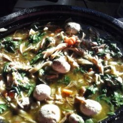 Slow Cooker Chicken Noodle Soup, Diabetic recipe