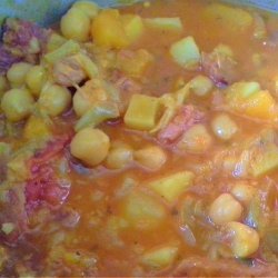 Sopa De Garbanzos (Chick Pea Soup) recipe