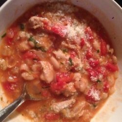 Ww Chicken and White Bean Stew With Lemon and Sage recipe