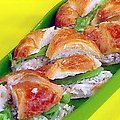 Acadian-Style Crab Salad on Croissants (Rachael Ray) recipe