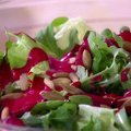 Bibb and Arugula Salad with Raspberry Vinaigrette (Giada De Laurentiis) recipe