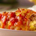 Breakfast Enchiladas with Red Sauce (Sunny Anderson) recipe