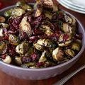Brussels Sprouts with Balsamic and Cranberries (Ree Drummond) recipe