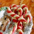 Candy Cane Cookies (Sandra Lee) recipe