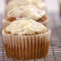 Carrot Cupcakes with Cream Cheese Frosting (Ellie Krieger) recipe