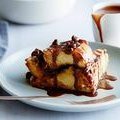 Challah Bread Pudding with Chocolate and Raisins (Dave Lieberman) recipe