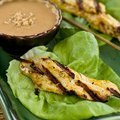Chicken Satay with Peanut Sauce (Tyler Florence) recipe