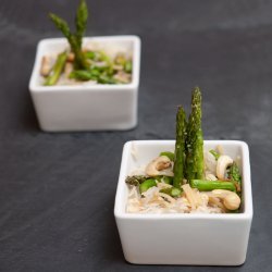 Asparagus Cashew Rice Pilaf recipe