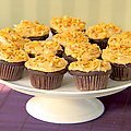 Chocolate Cupcakes and Peanut Butter Icing (Ina Garten) recipe
