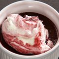 Chocolate Pots De Creme with Cherry Whip (Claire Robinson) recipe