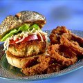 Crab burgers with Celery Root Remoulade Slaw (Guy Fieri) recipe