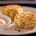 Crab Cakes with Spicy Cream (Ellie Krieger) recipe
