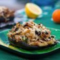 Crab Stuffed Portobellos recipe