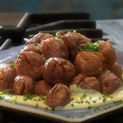 Crispy Twice Cooked New Potatoes with Garlic Aioli (Tyler Florence) recipe