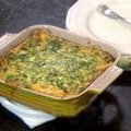 Crustless Spinach Cheese Quiche (Paula Deen) recipe