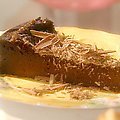Dense Bittersweet Chocolate Cake recipe