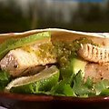 Fish Fajitas with Spicy Salsa Verde recipe