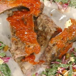 Five Spice Spare Ribs with Crunchy Slaw (Emeril Lagasse) recipe