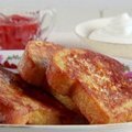French Toast with Strawberries and Cream (Claire Robinson) recipe