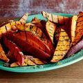 Garlic and Herb Grilled Sweet Potato Fries (Bobby Flay) recipe