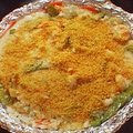 Garlic Shrimp Casserole (Alton Brown) recipe