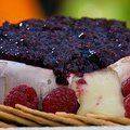 Gina's BBQ Brie with Raspberries (Patrick and Gina Neely) recipe