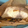 Ginger-Garlic Fish in Parchment (Rachael Ray) recipe