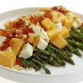 Grilled Asparagus and Melon Salad (Giada De Laurentiis) recipe