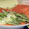 Grilled Asparagus with Green Peppercorn Vinaigrette (Bobby Flay) recipe