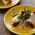 Grilled Chicken Breasts with Shiitake Mushroom Vinaigrette (Bobby Flay) recipe