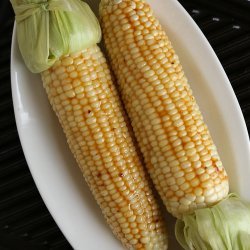 Grilled Corn with Maple and Chipotle (Bobby Flay) recipe