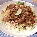 Grilled Curry Cornish Hens (Alton Brown) recipe