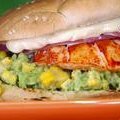 Grilled Lobster Sandwich with Charred Corn and Avocado Salsa (Bobby Flay) recipe