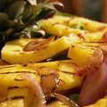 Grilled Pineapple and Onion Salad (Patrick and Gina Neely) recipe